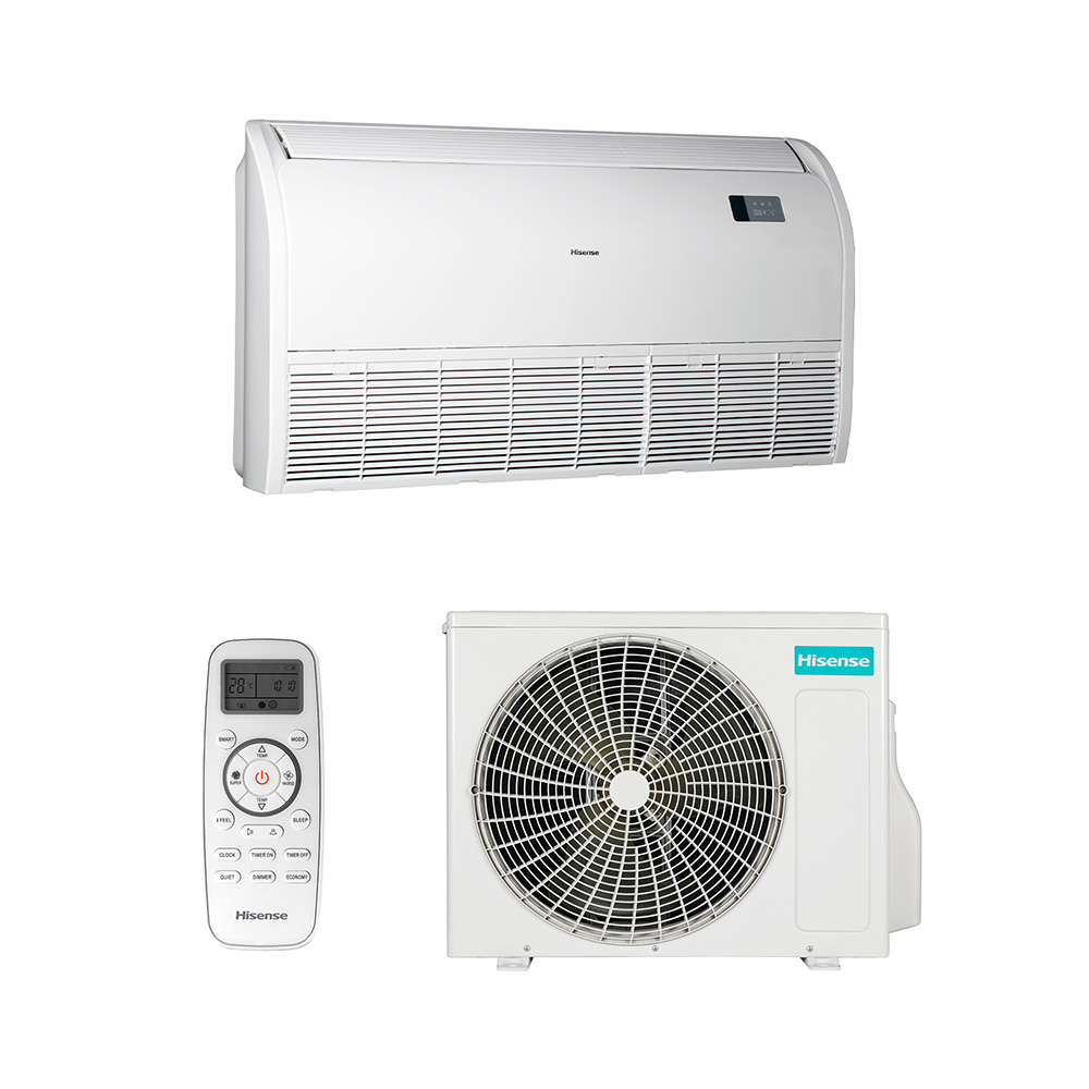 Ar Condicionado Split Piso Teto - Inverter R-32 - Hisense - 36.000 BTUs - Frio - 220V Monofásico